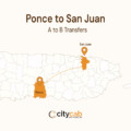 Taxi from Ponce to San Juan