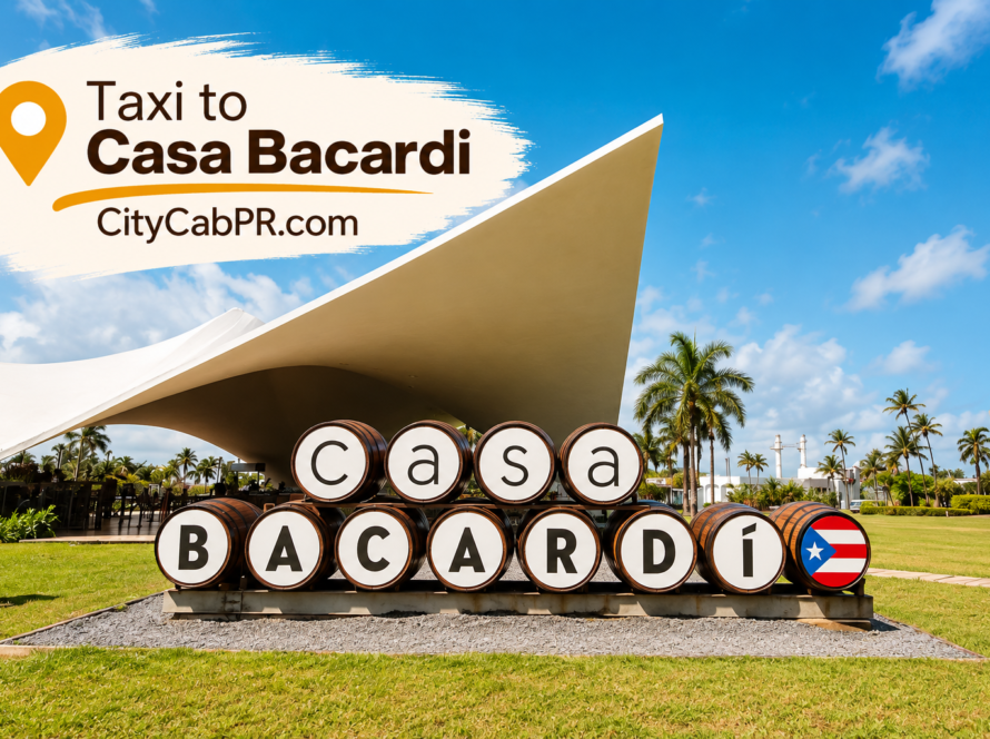 Taxi to Casa Bacardí from San Juan Puerto Rico